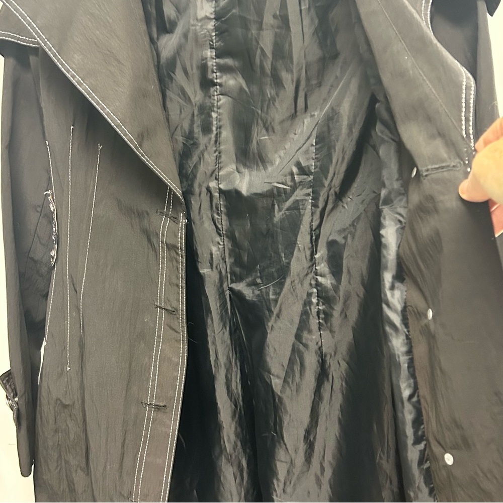 Nicola Bertti Black Coat, Size XS - Picture 11 of 14
